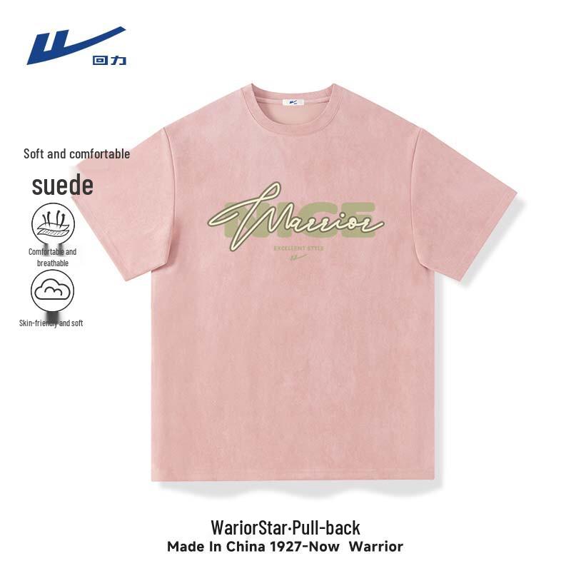 Warrior Men s Heavyweight Suede-like Casual T-Shirt L