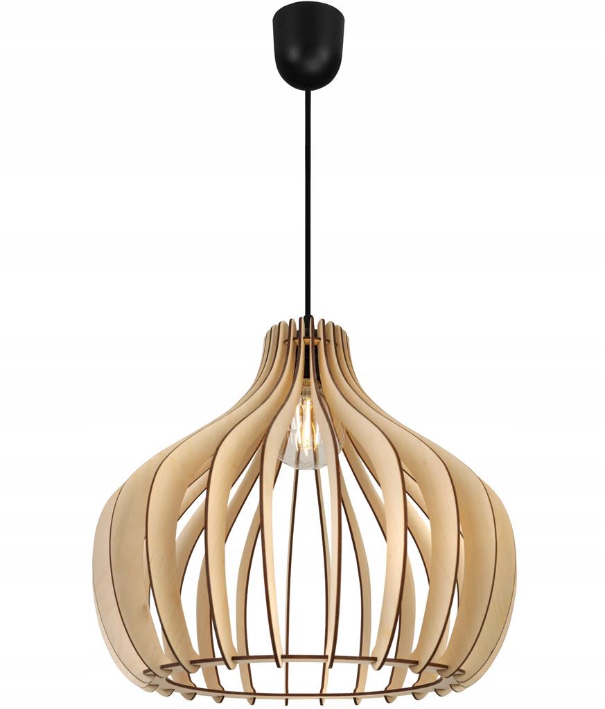 MODERN WOODEN LED CEILING HANGING LAMP