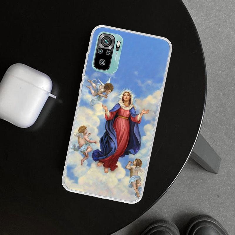 Virgin De Guadalupe Mary Phone Case Cover for Xiaomi Redmi Note 15 14 13 12 11 Pro Plus 14S 12S 11S 11T 11E 10S 10 Customized Fu