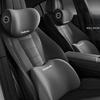 2pcs Ergonomic Car Seat Neck and Lumbar Support Pillow Set 2 In 1 Sponge Rubber Cervical Support with Adjustable Backrest Pillow