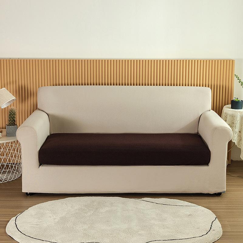 Waffle Waterproof Corn Velvet Thickened Solid Color Lazy Sofa Cover Four Seasons Universal Sofa Single and Double Combination
