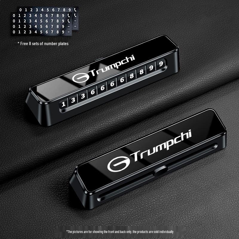 GAC Trumpchi Shadow Leopard Temporary Parking Phone Card