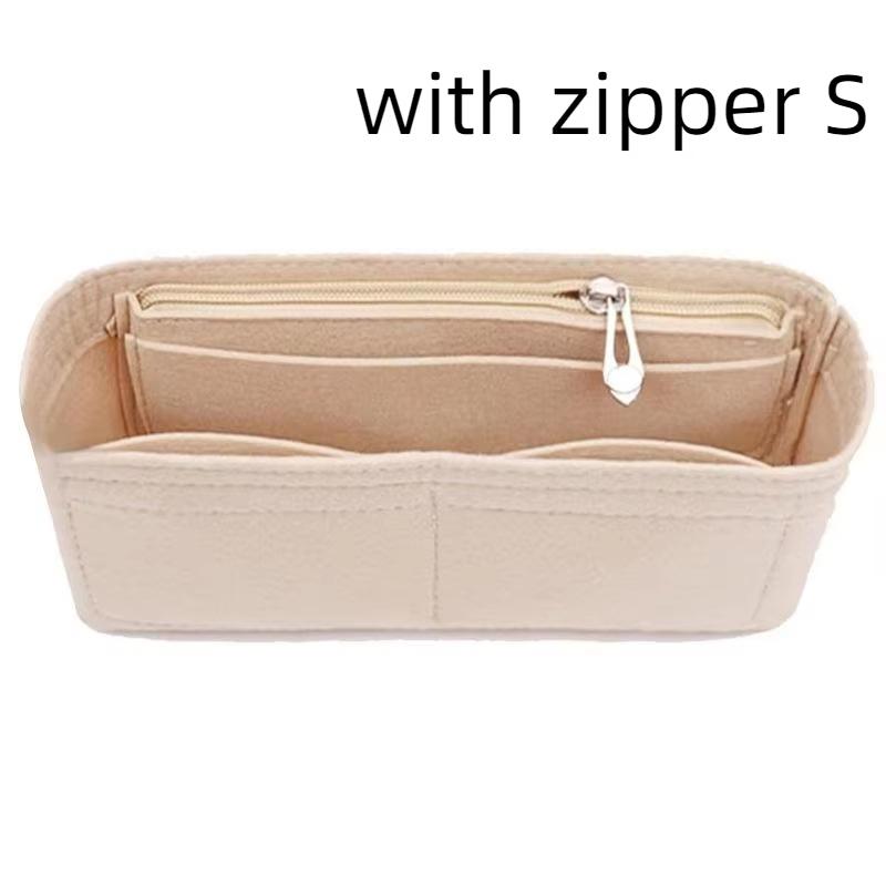 1PC Felt Insert Bag Organizer, Makeup Organizers, Liner Perfect for Brand Women's Handbags For And Cosmetic Bags