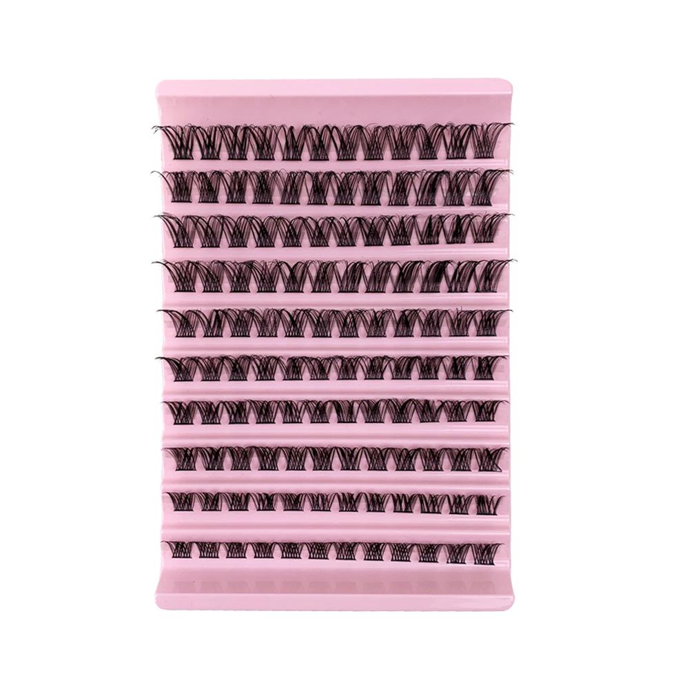 New Hot-Selling Segment Cluster False Eyelashes for Self-Grafting - Large Capacity for European and American Markets.