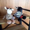 Cartoon 25-35cm Boy and Girls Pillow Cushion Ze-bra Plush Toy Ze-bra Plush Doll Ze-bra Stuffed Toy