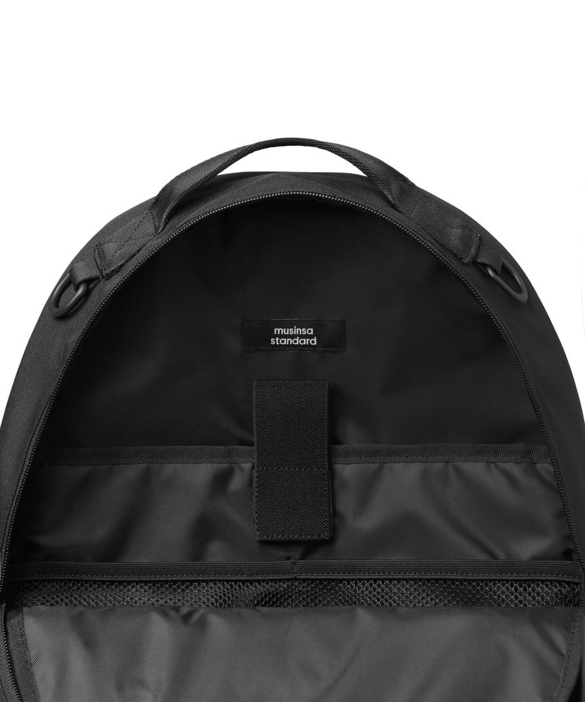 Musinsa Standard Cordura Vertical Zipper Backpack [Black]