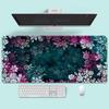 Minimalist texture wind flower mouse pad oversized hand pad non-slip desk pad keyboard pad simple advanced e-sports 800 * 300 * 3mm