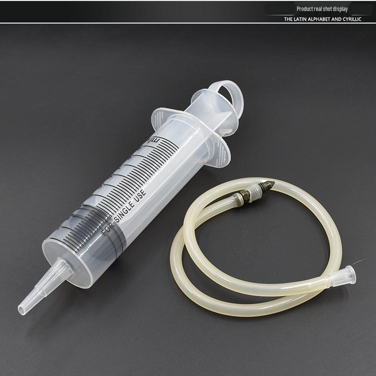 Unealtă pentru Aerisirea Uleiului de Frână pentru Motocicletă: Kit Seringă pentru Reparații Vehicule Electrice și Întreținerea Pompelor