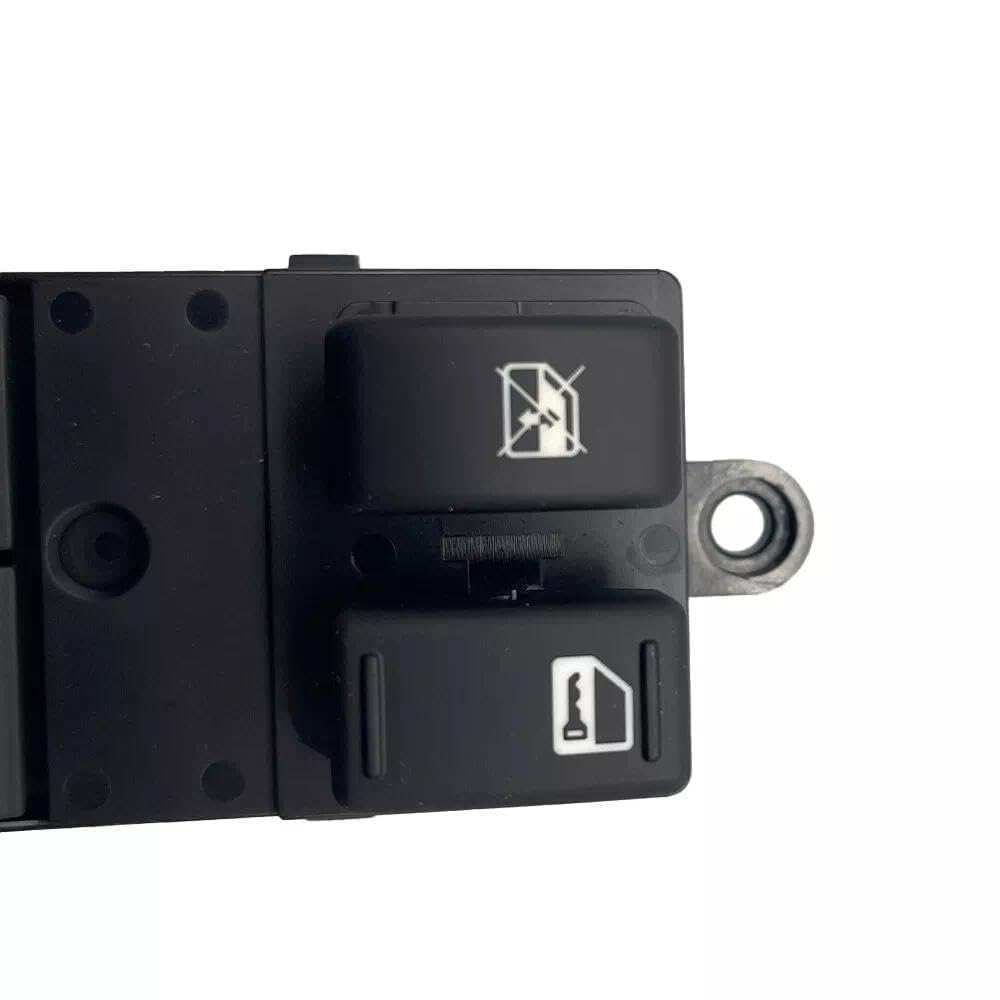 Power Window Switch Fit for Nissan Frontier Crew Cab 2007–2015 Frontier Xterra 2005-2019 Driver Side Master Control Door Switch, Replace