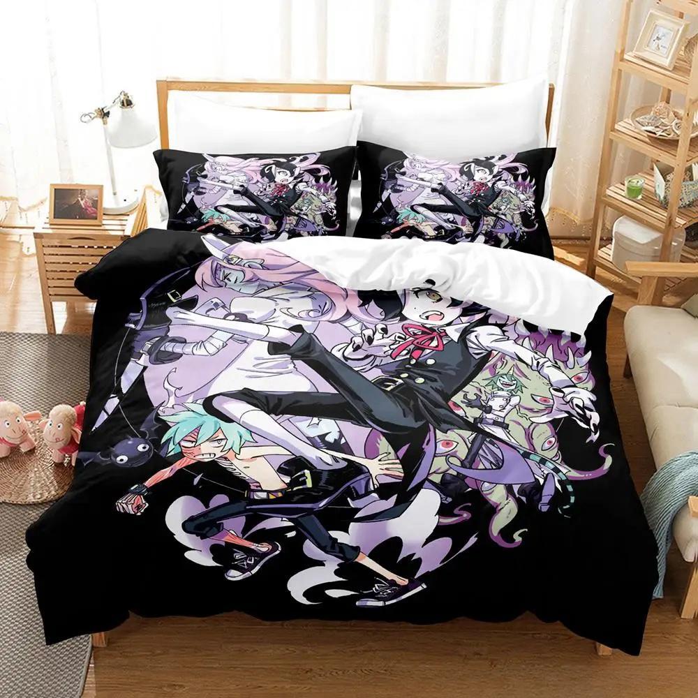 Devil's Candy Bedding Set Single Twin Full Queen King Size Bed Set Adult Kid Bedroom Duvet Cover Sets 3D Anime Bed Sheet Set