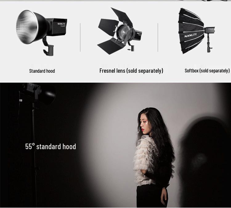 Nanguang Forza60B LED Photography Light for Video and Outdoor Shooting