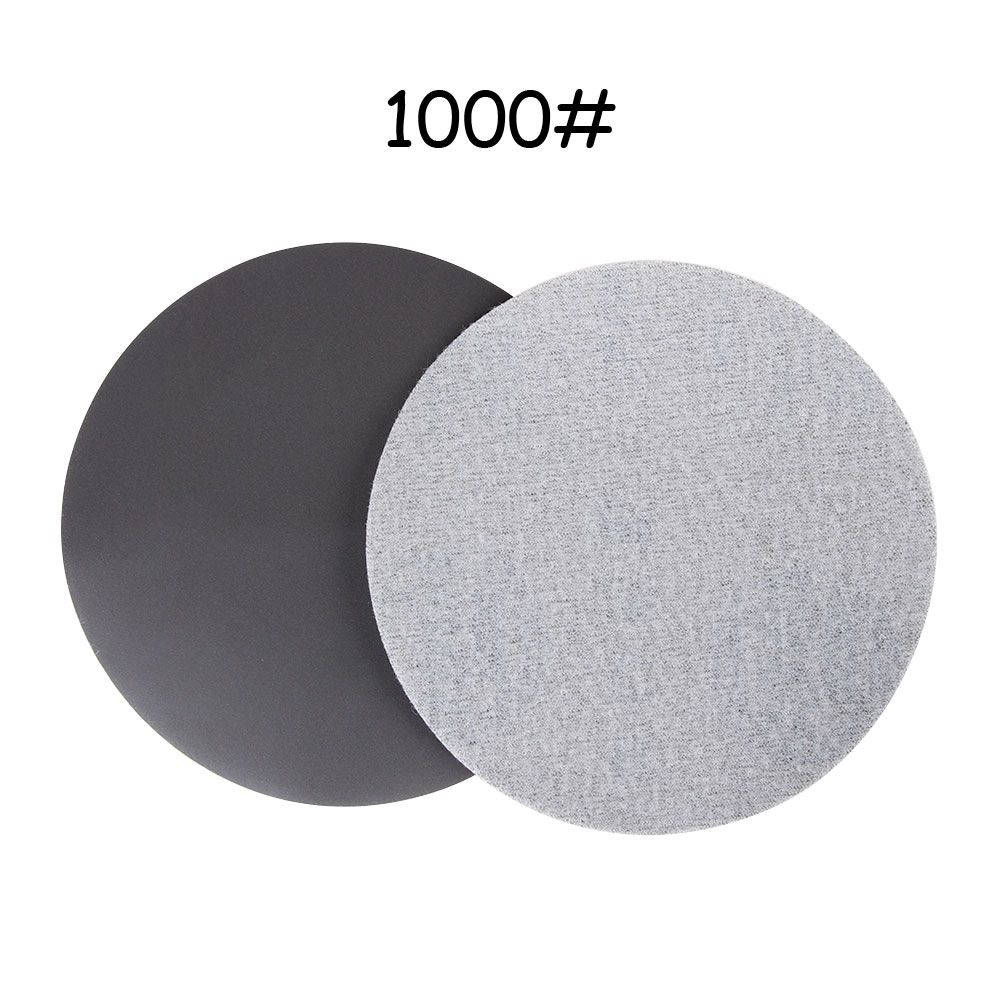5/10/20Pcs Abrasive With Loop Wet or Dry Sandpaper Pads Sanding Disc 60 - 10000 Grit 5'' 125mm