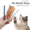 Colorful Interactive Cat Toys Plastic Cat Toy Springs Pet Interactive Toys  for Pet Entertainment