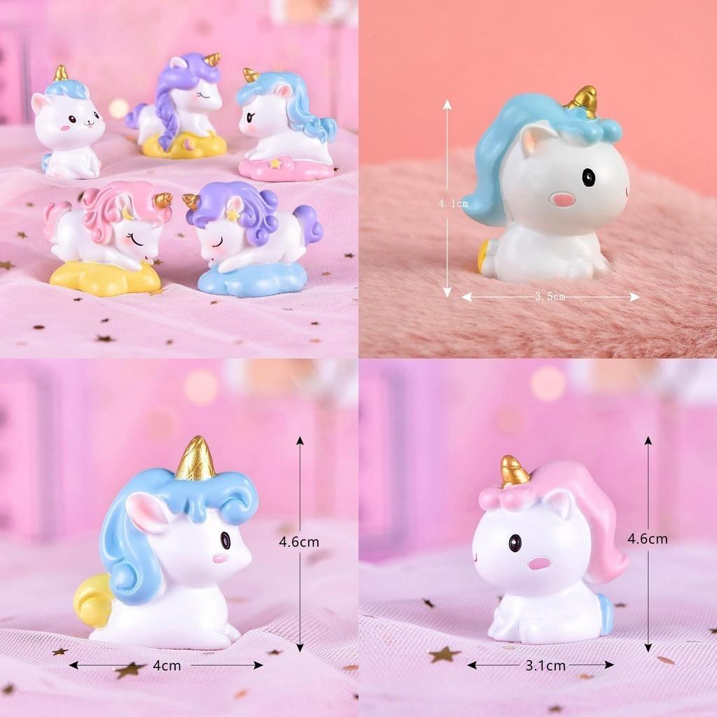 Adorable Unicorn Resin Craft For Cute Home Decor Desktop Garden Micro Landscape