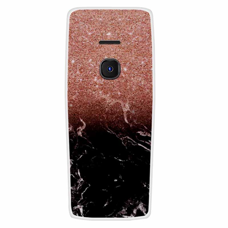 For Nokia 8210 4G Case Soft Silicone Space Landscape Covers for Nokia 6300 4G Cases Colorful Bumpers Cat Phone Protective Bags
