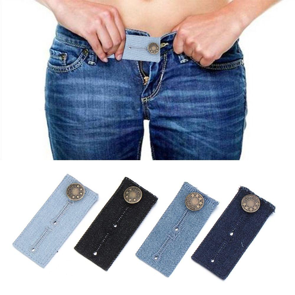 Flexible Waisband Extender Denim Clothe Button Extenders Simple Pants Extenders Buttons Pregnancy