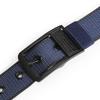 Unisex Woven Waist Belt Alloy Pin-Buckle Imitation Nylon Weave Belt Casual Waist Belt  For Men
