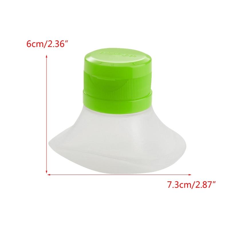 Squeeze Salad Dressing Bottles Portable Small Sauce Seasonings Box Small Salad Dressing Container with Lid Easy to Use