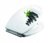 Iris toiletzitting badkamer, kiezelpatroon, wit