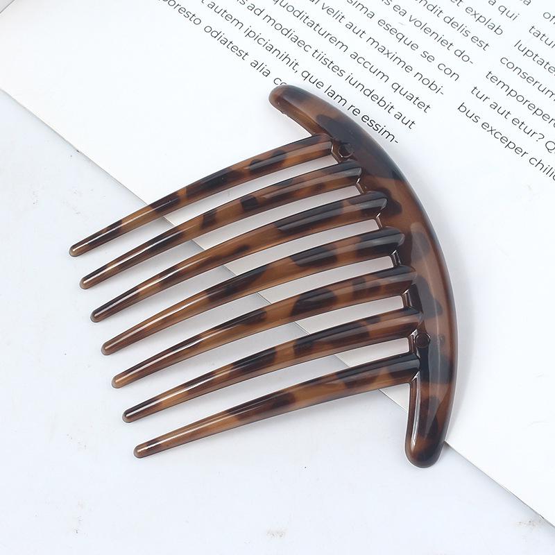 

Retro Leopard Print Non-Slip Bangs Hair Clip for Girls