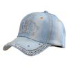 Summer New Crown Hat Women's Rhinestone Cap Fashion Versatile Baseball Cap Casual Sunshade Sun Hat