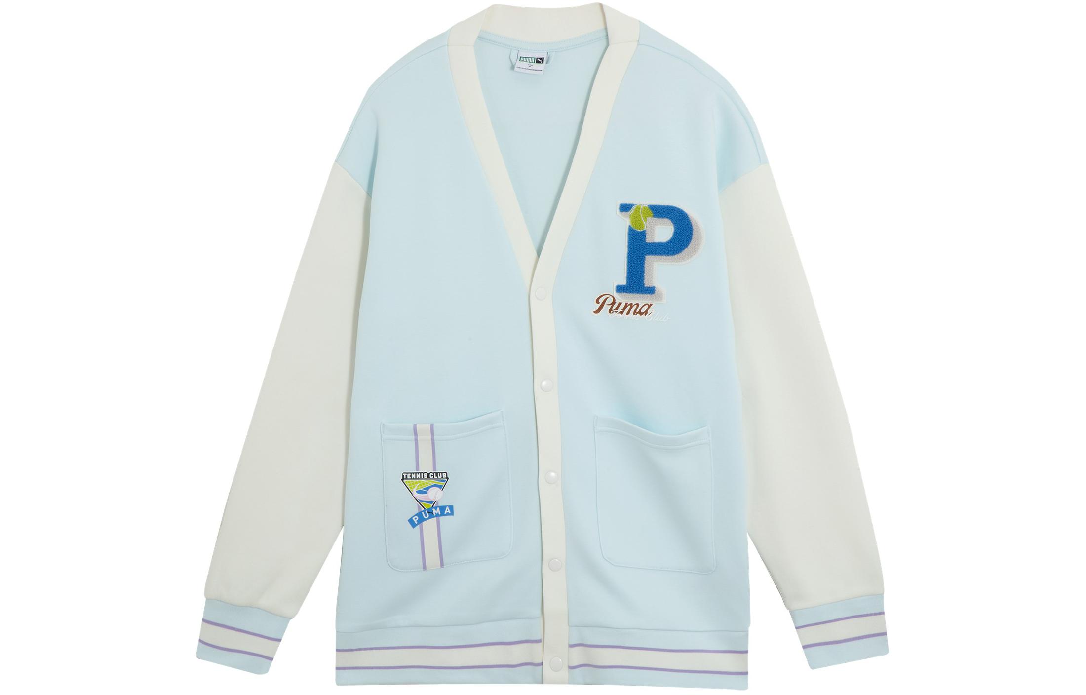 PUMA Knitwear Unisex Light Blue 625798-23 L