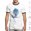 Yemanja Queen Of The Waters T Shirt 6xl Cotton Cool Tee Yemanja Iemanjá Sea Water River Ocean Blue Ioruba Candomble Orixa