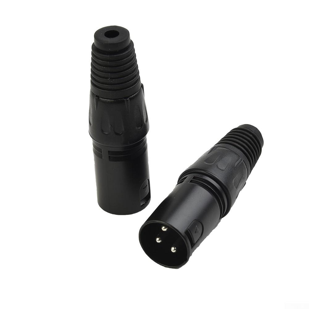 10 Pairs XLR Male Coupling 10 Male + 10 Female Microphone Cable 3-pin Cable Set