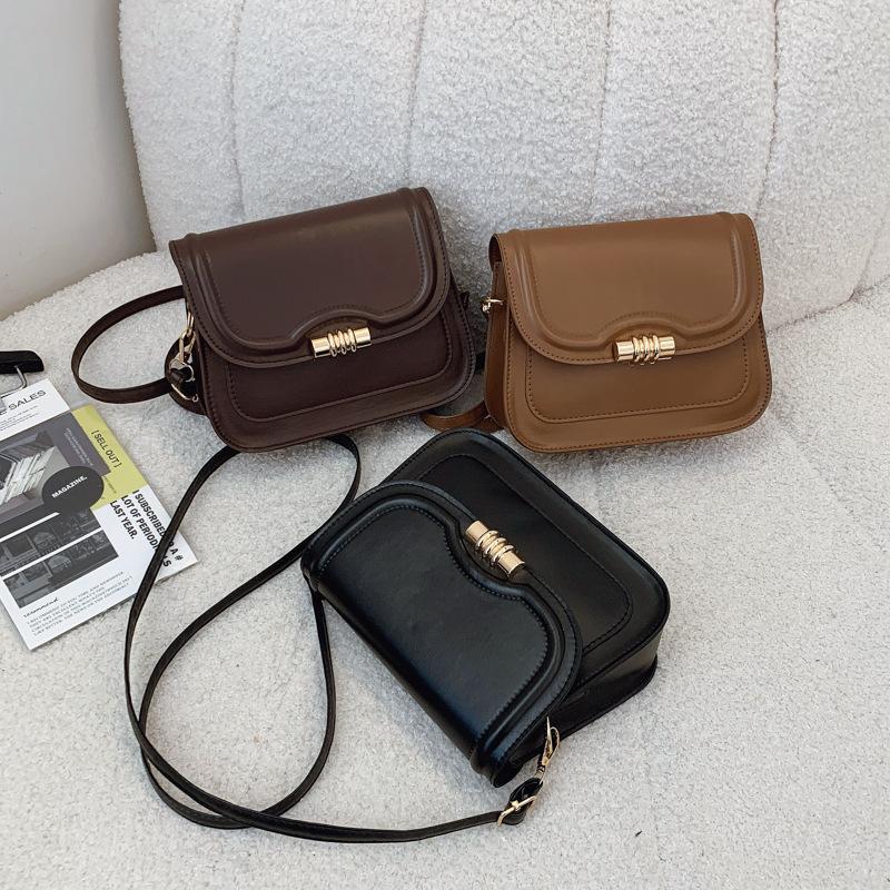 Retro Niche Versatile Crossbody Bag Fashion Shoulder Bag Small Square Bag For Women Casual Commuting Saddlebag