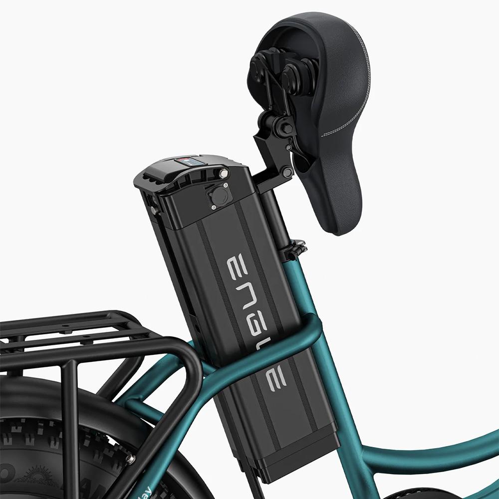 Electric Bicycle Engwe 20" 250W Motor 48V 13AH City Ebike Top Speed 25Km/h Max Load 120Kg All Terrain Ebike 7 Speed Green L20 Boost