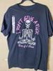 SKELETON Middle Fingers "I Dont Give A "F" Black Streetwear Tee SZ L-NWT Unisex T-Shirt