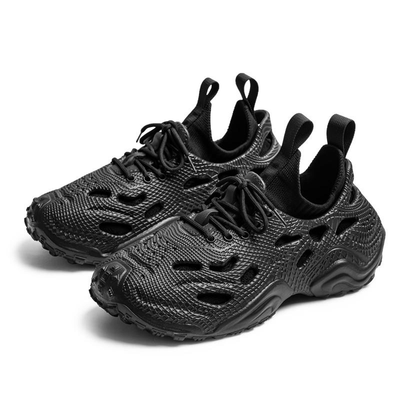 New Fashion Casual Men's Lace-up Sandals Large Size Summer Thick Sole Increase Breathable Non-slip Wading Beach Sandals