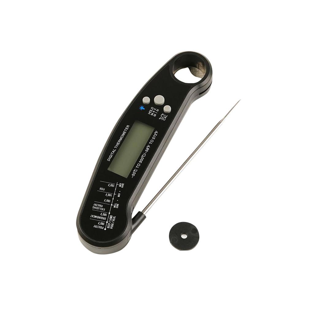 Folding Temperature Measuring Food, Kitchen Oven Barbecue Temperature Measuring, Meat Barbecue Temperature Measuring