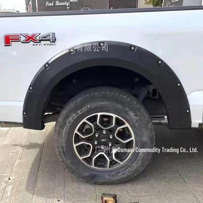 Compatible with 21-25 Ford F150 Wide Body Fender Flares with Rivets and Trim Panels