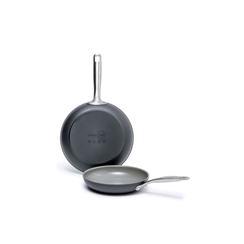 

GREENPAN Chatham Frying Pan Set (20cm + 26cm), Gas Stove Only, Dishwasher Safe