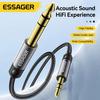 Essager 3.5mm To 6.5mm Audio Jack Cable For Computer Laptop Headsets Sound Card Cellphone DVD Amplifier Male To Male Audio Cable