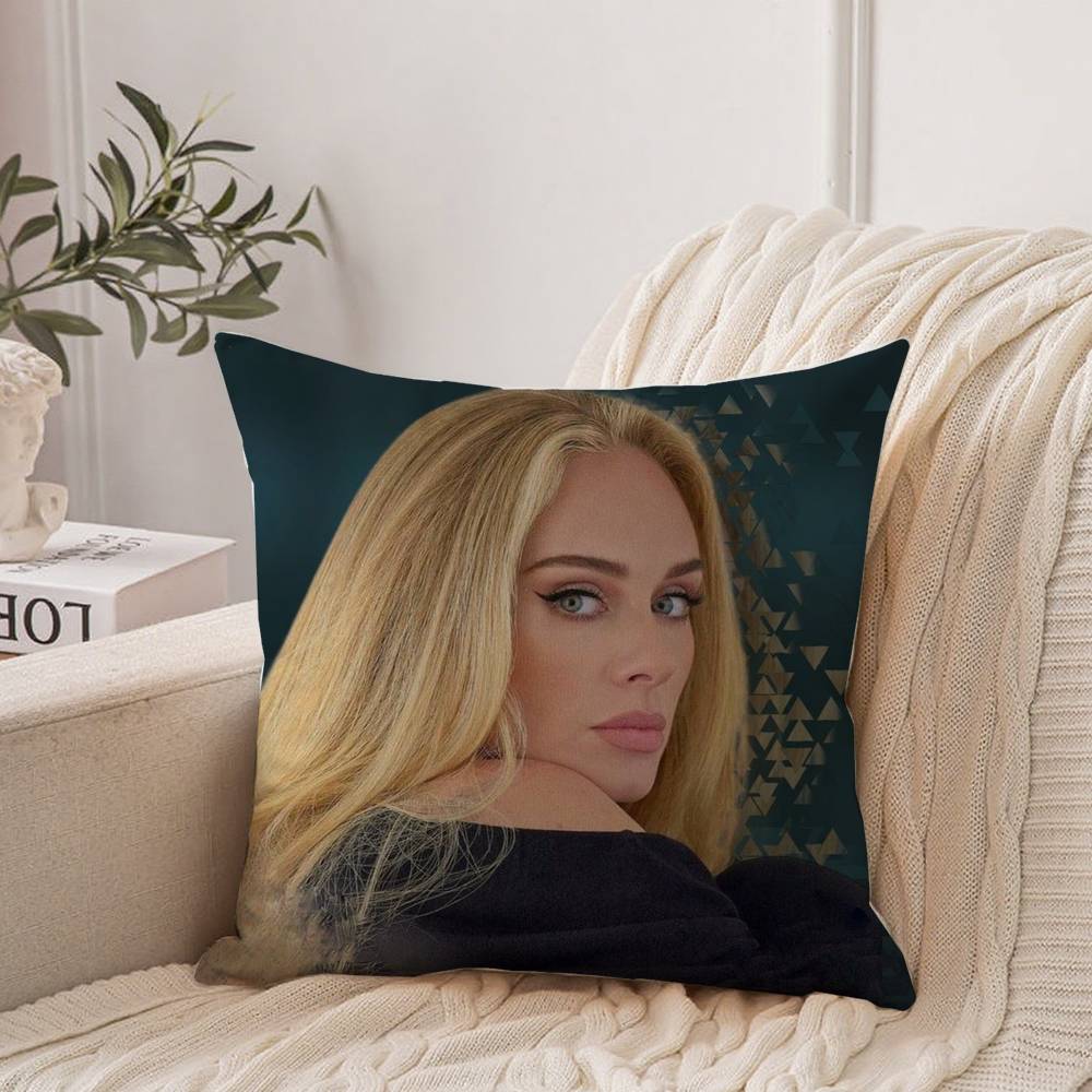 Hot-Singer A-Adele Pillow Case Home Decor Throw For Sofa Bed Car Room Decor Gift Idea