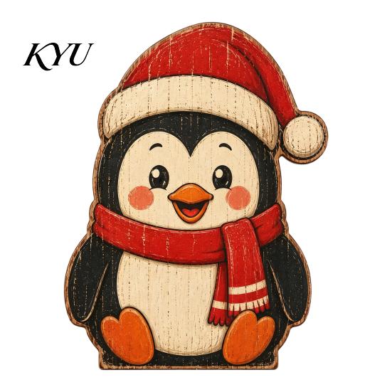 Wooden Table Decor Christmas Decorations, Santa Claus Snowman Reindeer Desktop Ornaments, Indoor Holiday Displays Distressed Tiered Tray for