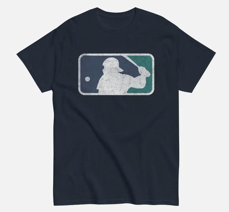 Custom Baseball Graphic Tee The Kid Ken Griffey JR Style Unisex T-Shirt S разноцветный