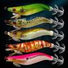 Fishing Lures Glow Jig Hook Shrimp Lure Baits Squid Jig Artificial Hard Baits Glow Squid Jig Cuttlefish Hook