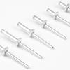 Aluminum Cap Iron Core Round Head Blind Rivet Set, M3.2/M4.8