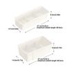 Large Capacity Retractable Storage Box Cosmetics Box  for Stationery Medicine Sundries Separation