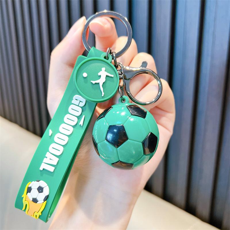 Football Keychain PVC Pendant Keyring Bag pendant Souvenirs Key Chain Gifts