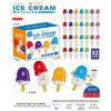 Montessori Ice Cream Letter Matching Toy - Color & Word Recognition for Early Education Kids