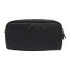 Prada Metal Accessory Zipper Nylon Clutch Small Women Clutch Black 1NE865_2AB5_F0002
