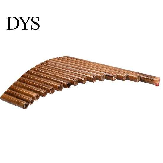 Pan Pipes Flute Correctly Tuned Left-Hand Easy To Learn 15 Chinese Traditional Musical Instrument for Smell-less