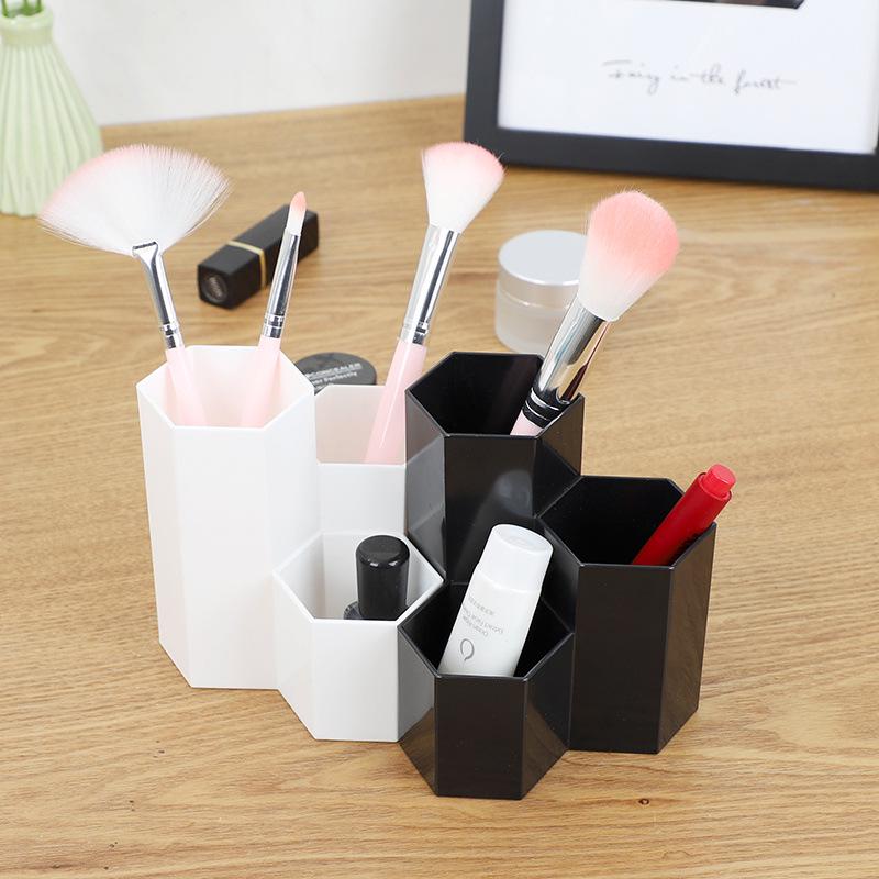 Hexagonal Makeup & Pen Holder Organizer