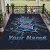 Custom Text Printed Rug BIRMINGHAM CITY Football Non Slip Floor Carpet For Home Room Decor