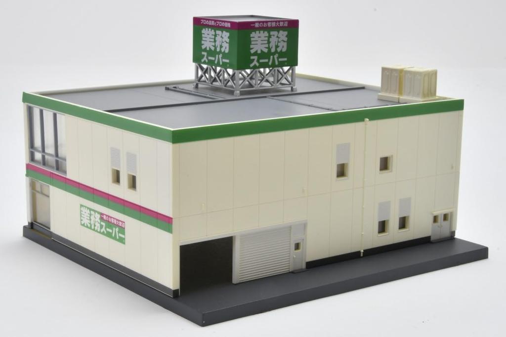 TOMYTEC Coleção de Construção 194 Supermercado de Negócios Suprimentos para Diorama 334903