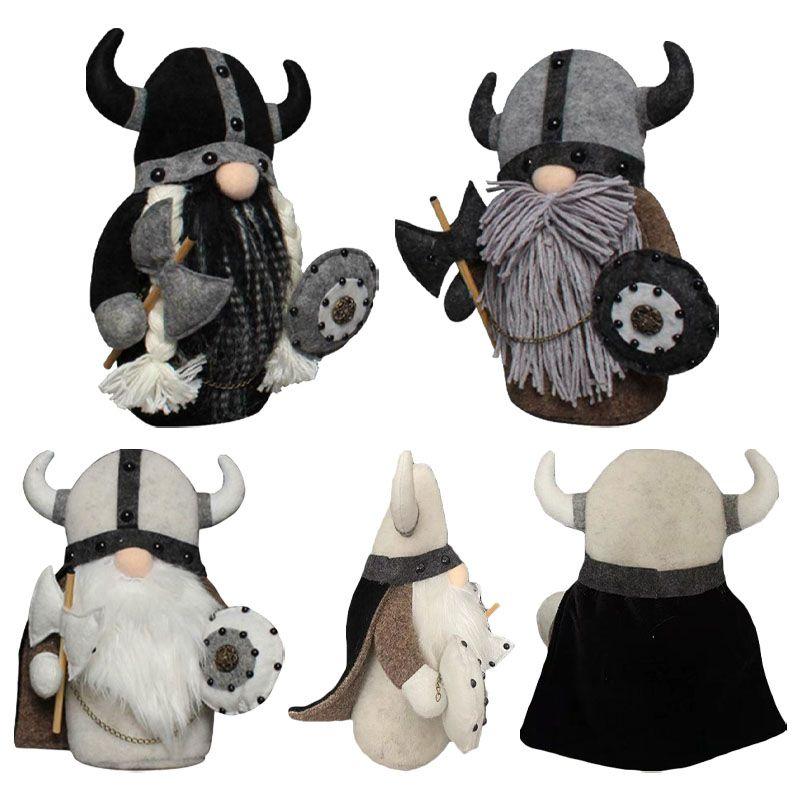 Viking Plush Gnome Toys Scandinavian Tomte Elf Decorations Dwarf Swedish Decor